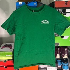 Fireball tshirt Alstyle heavyweight tag